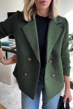 SORELLE • Elegante blazer con mangas de punto