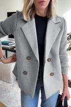SORELLE • Elegante blazer con mangas de punto