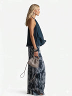 Olivia • Elegante completo due pezzi in chiffon