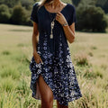 Vestido Casual con Estampado Floral