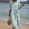 Vestido Casual con Estampado Floral