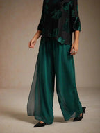 Florencia | Pantalones fluidos con abertura en el bajo