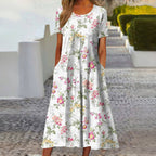 Vestido Casual con Estampado Floral