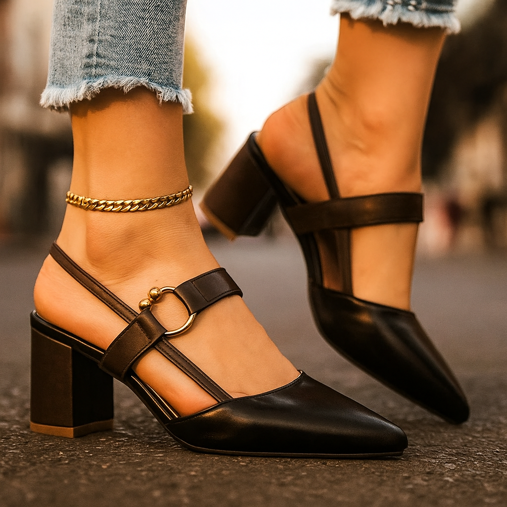 Mirella • Zapatos de tacón con anilla
