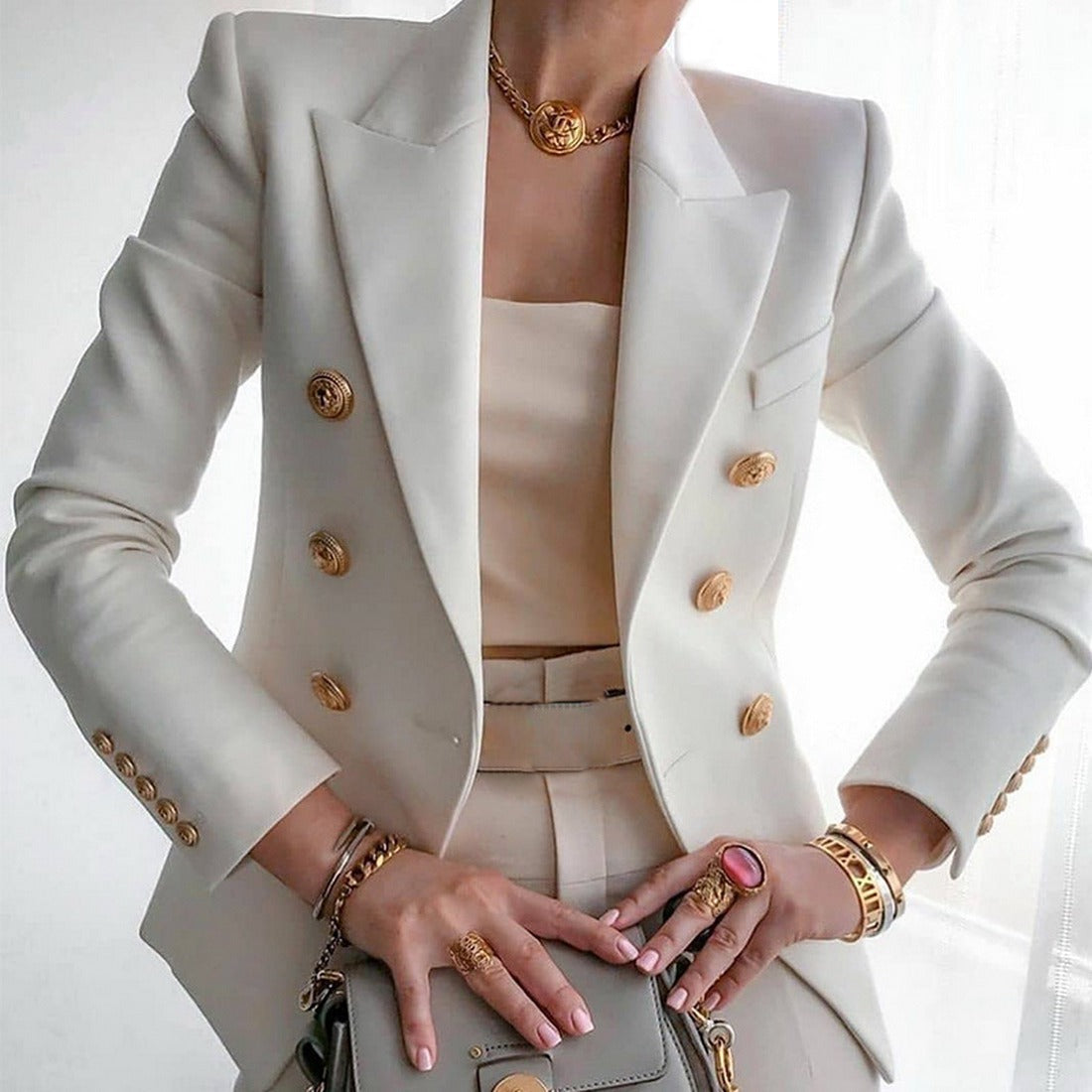 FRANCINE • Blazer clásico atemporal