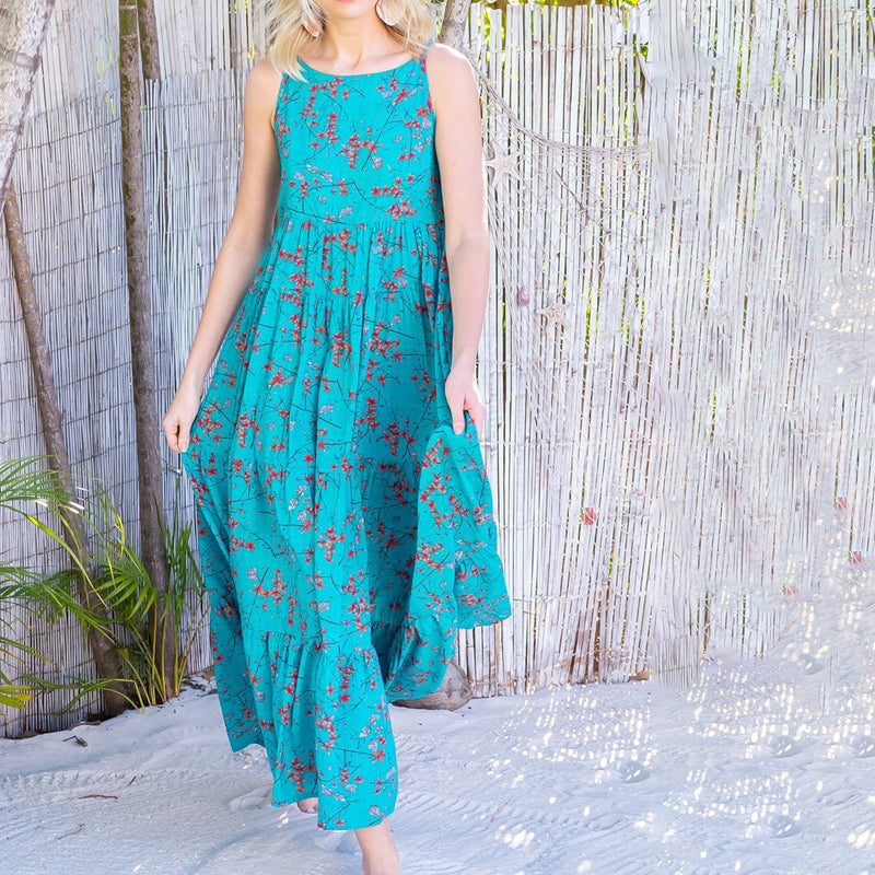 Vestido Casual con Estampado Floral