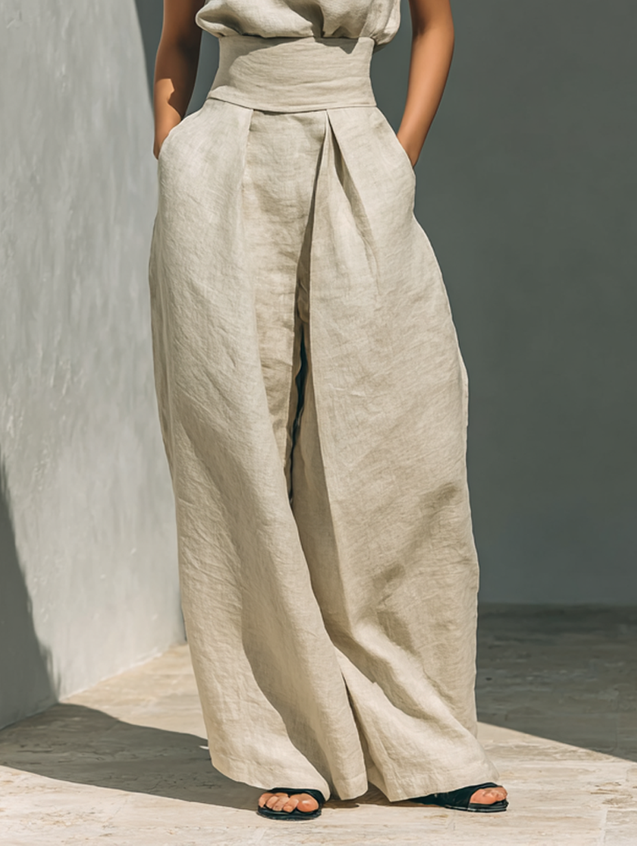 Tokio • Conjunto de algodón y lino.