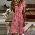 Vestido Casual con Estampado Floral