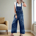 CARMELITA • Vintage Wash Adjustable Jumpsuit