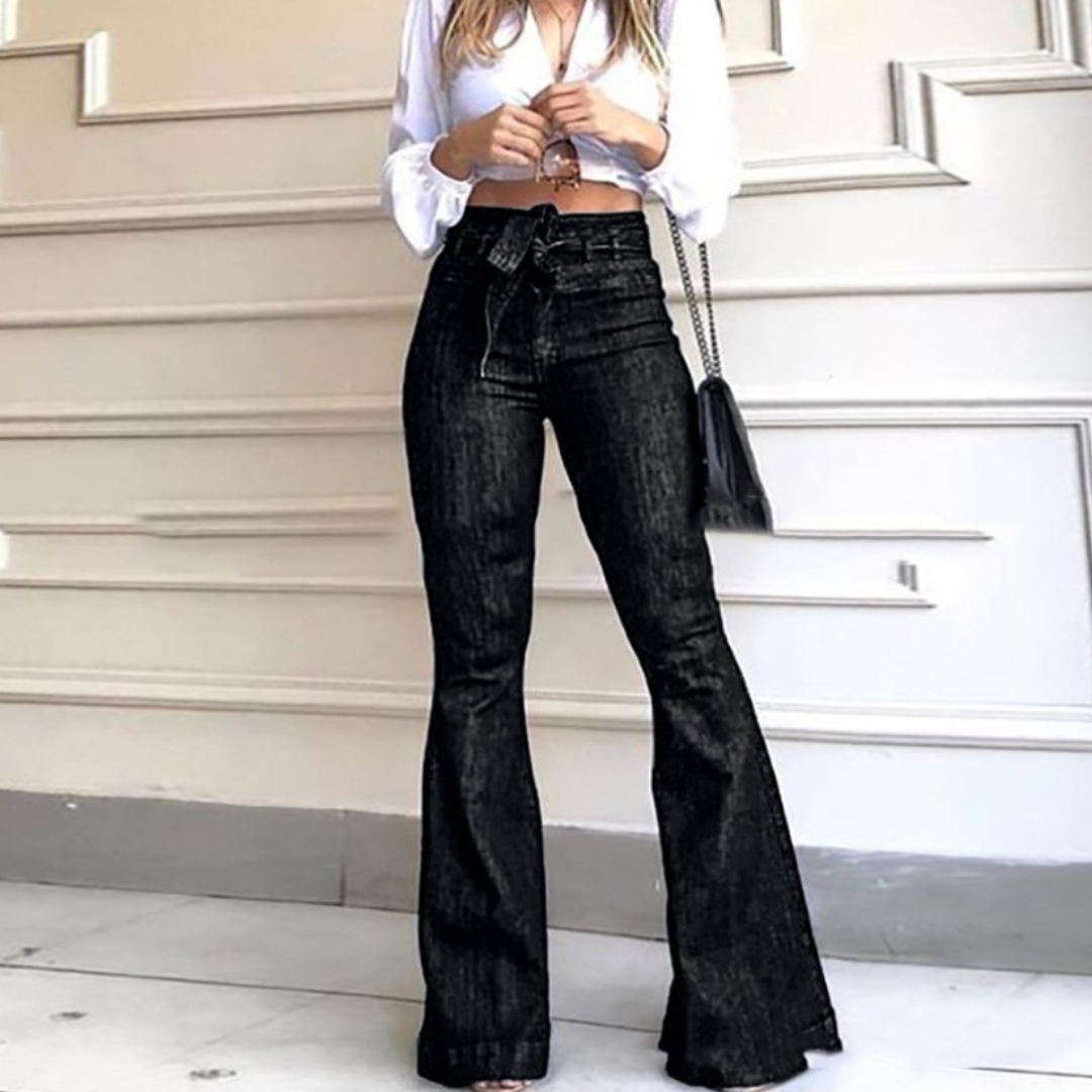KYRA • Vintage de corte ancho con cordones
