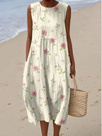 Flora | Vestido Coral Bloom