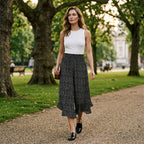 Abigail | Pantalon cintura alta, elastica y holgado