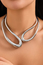 Collana asimmetrica corta