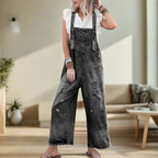 CARMELITA • Vintage Wash Adjustable Jumpsuit