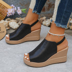 Aurora • Sandalias de cuña ortopédicas
