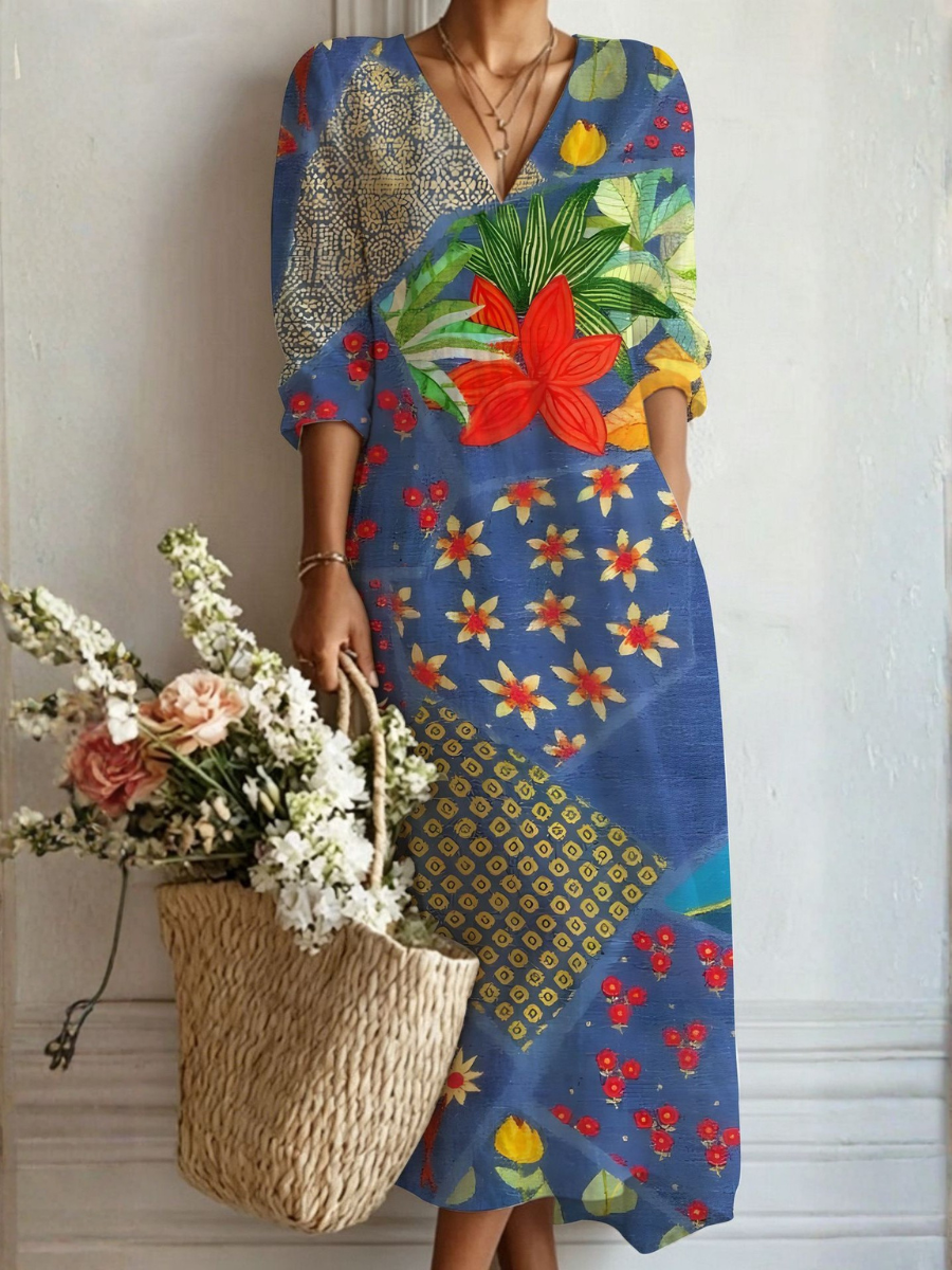 Elena • Vestido de día atemporal