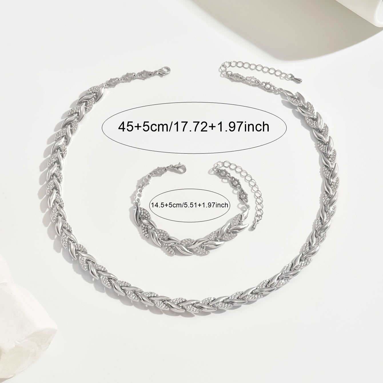 Verónica • Parure de Strass y Cristal