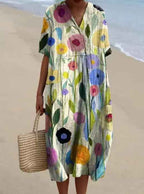 Fenna™ | Vestido Impreso Brisa de Verano