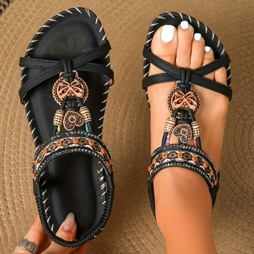 Amiri • Sandalias Estilo Ibiza que Combinan Confort y Elegancia