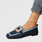 Meliora • Zapato Plano con Hebilla Cuadrada