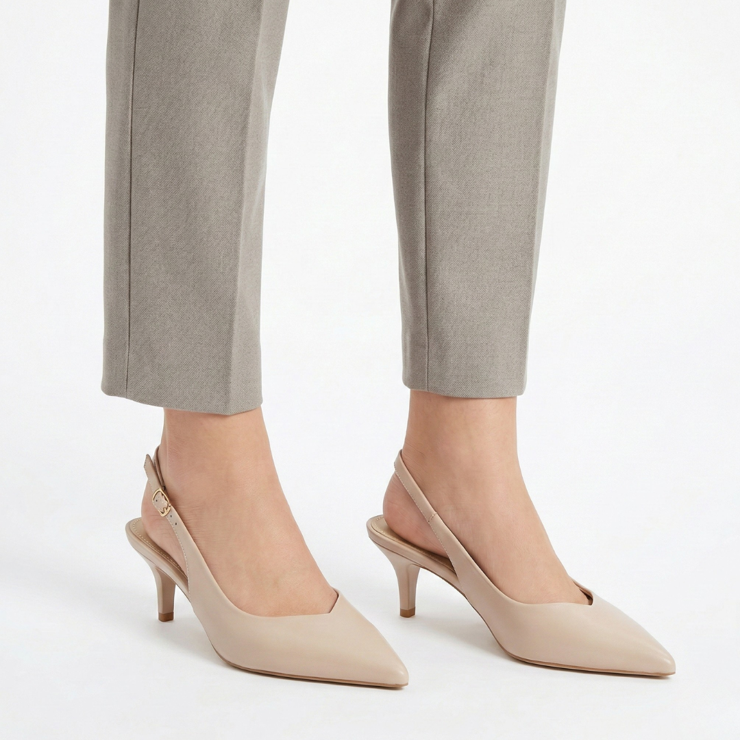 Creta • Zapatos cómodos de tacón para mujer