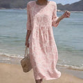 Vestido Casual con Estampado Floral