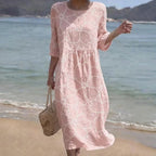 Vestido Casual con Estampado Floral