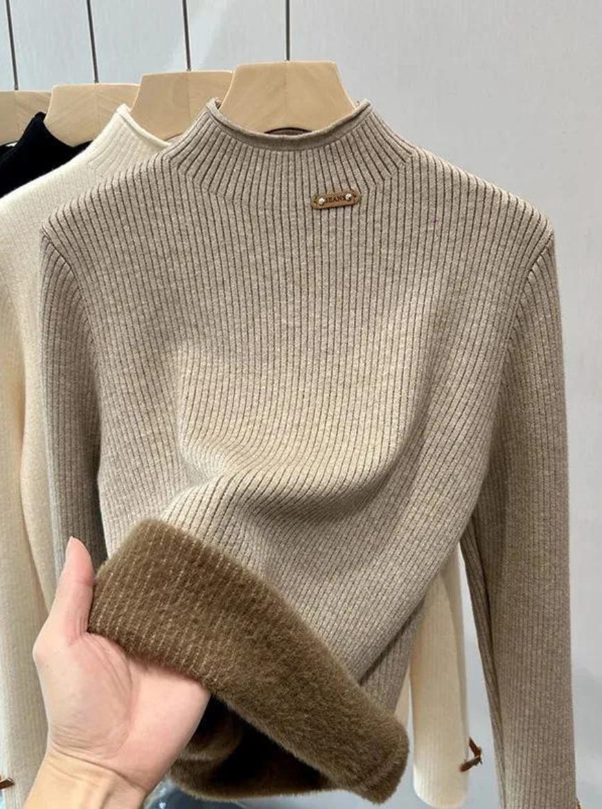 Natividad • Maglione a Costine con Fodera Interna