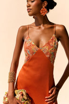 Vestido Marlena Naranja