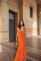 Vestido Marlena Naranja