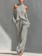 Stel • Set in maglia e lino