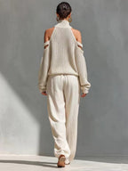 Stel • Set in maglia e lino