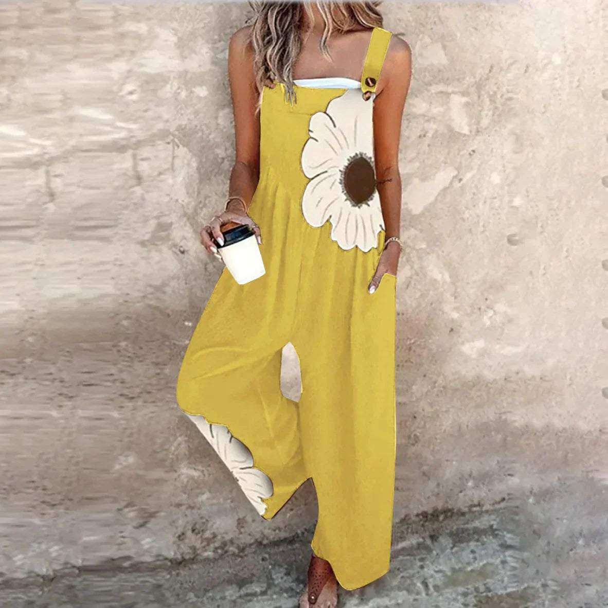Soledad • Mono con Girasol Grande