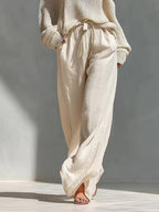 Stel • Set in maglia e lino