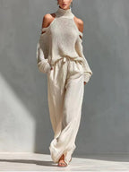 Stel • Set in maglia e lino