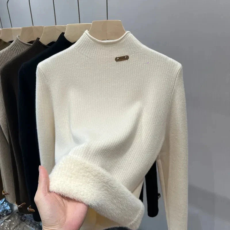 Natividad • Maglione a Costine con Fodera Interna