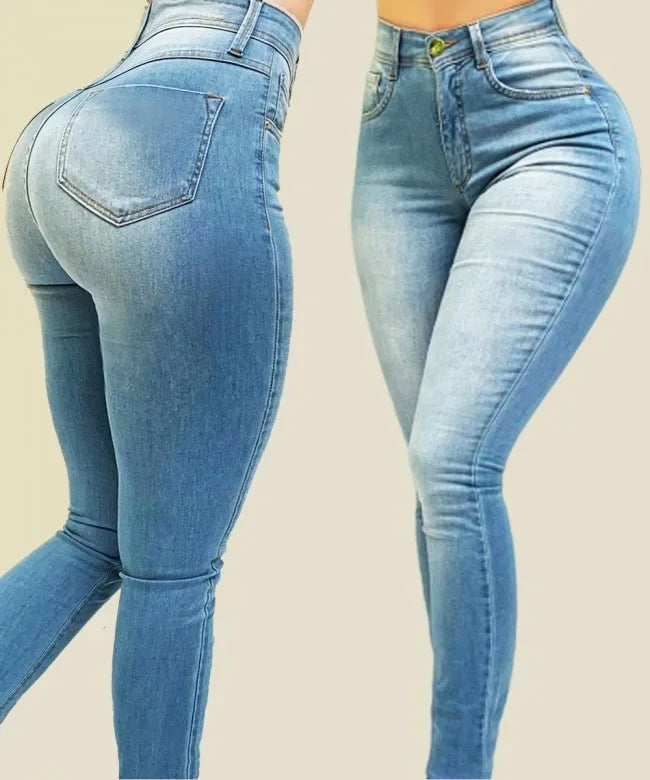 Réjeanne | Vaqueros pitillo elásticos de ajuste perfecto