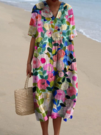 Quirine™ | Vestido Impreso Brisa de Verano