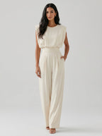 Aria | Tuta elegante con cintura