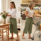Widevella | Pantalones de pierna ancha