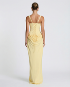 Sofía • Vestido Maxi Entallado con Escote Cuadrado