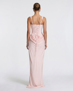 Sofía • Vestido Maxi Entallado con Escote Cuadrado