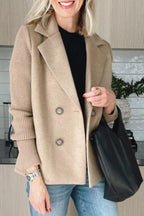 SORELLE • Elegante blazer con mangas de punto