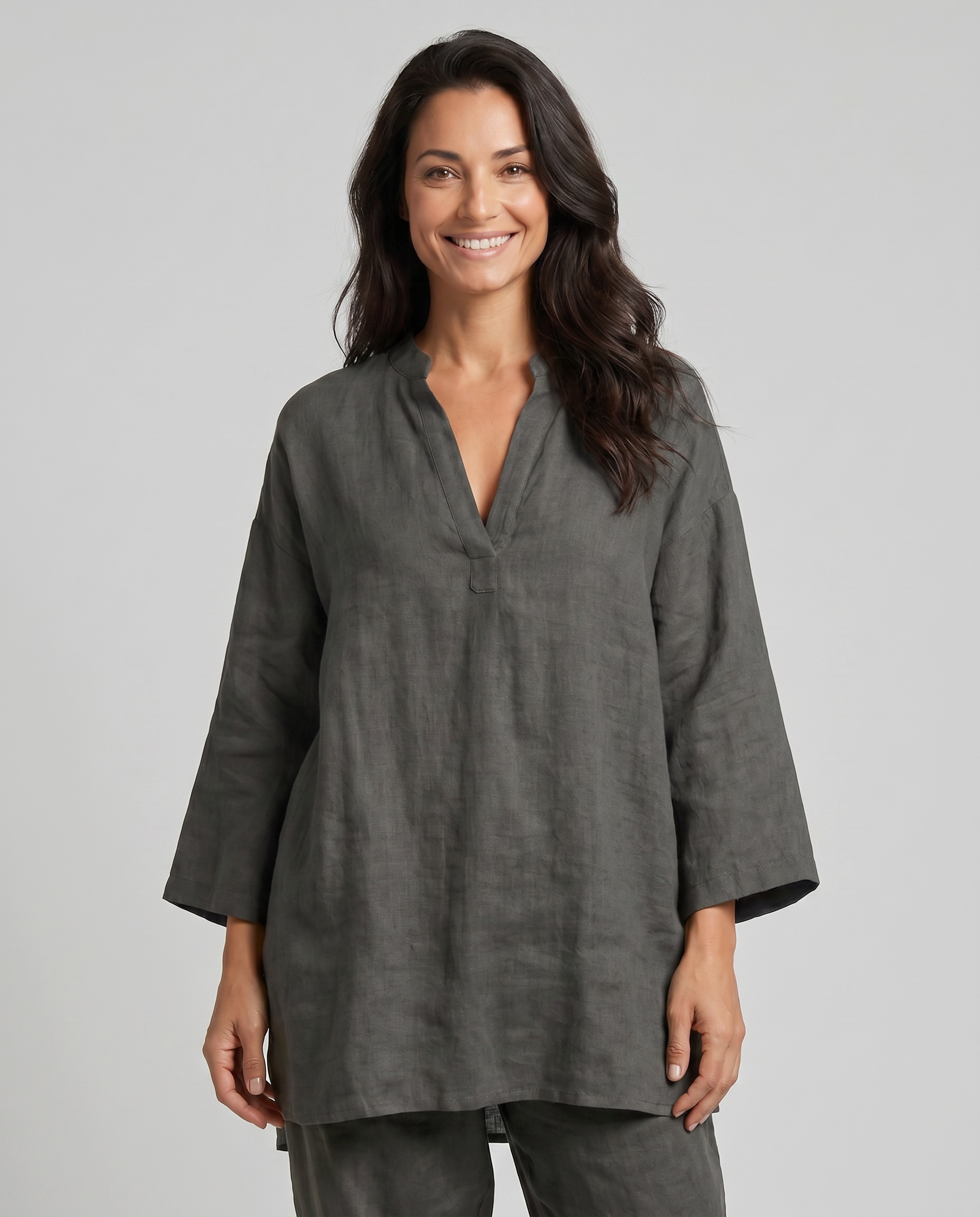 Marina | Completo casual da donna due pezzi con scollo a V