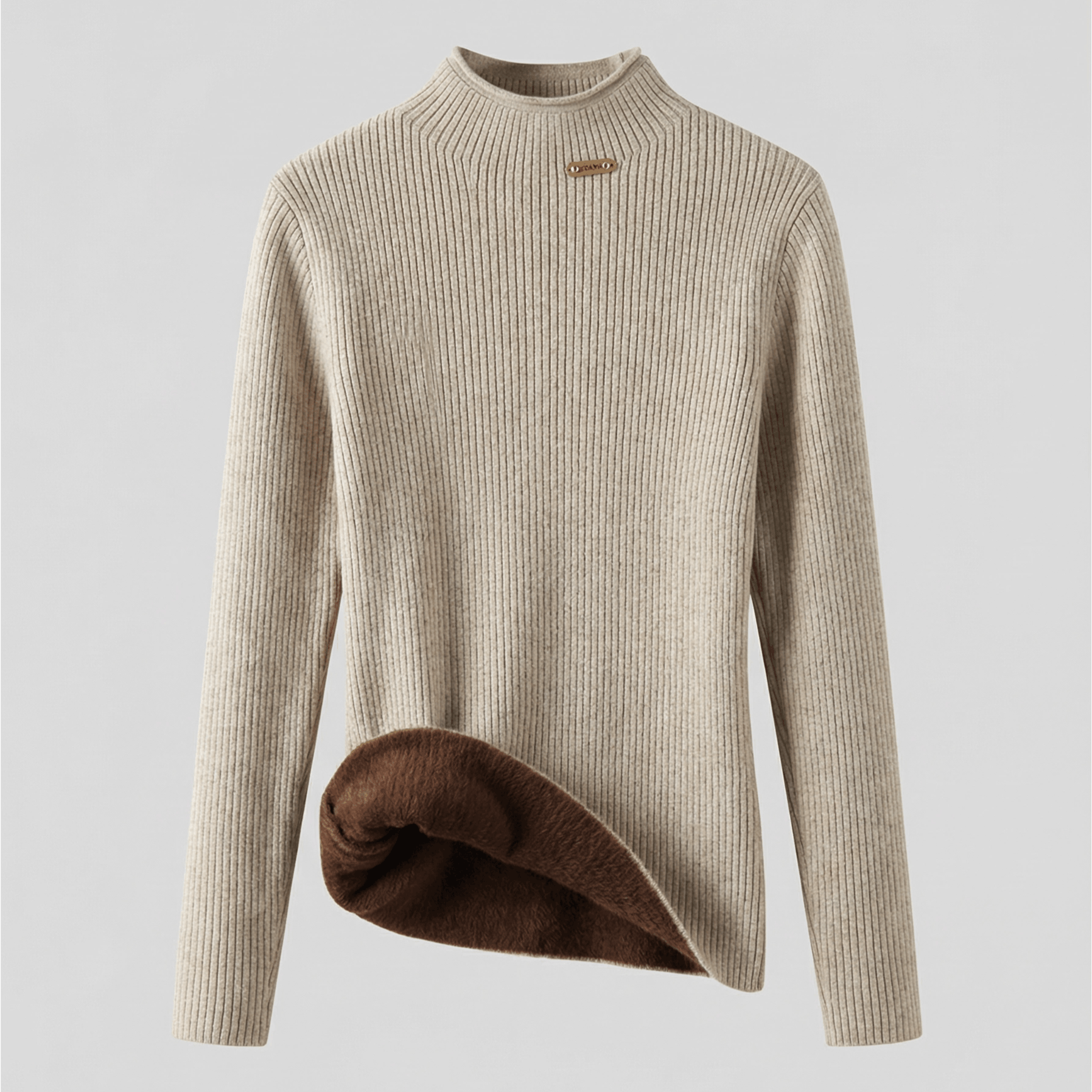 Natividad • Maglione a Costine con Fodera Interna